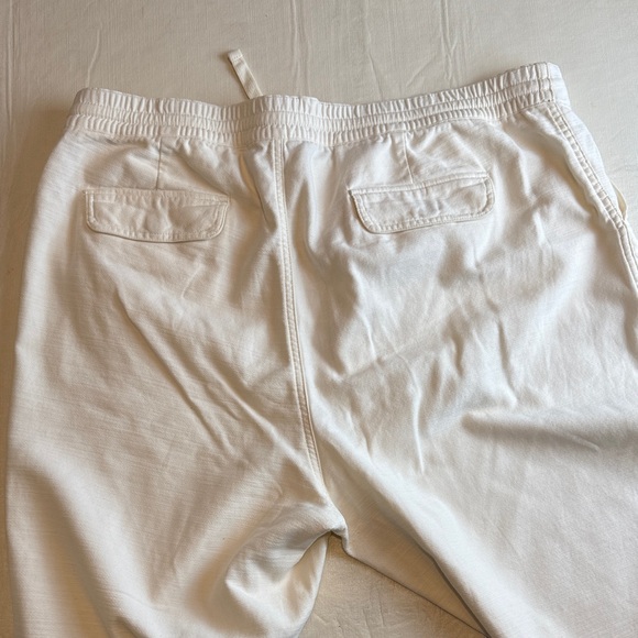 J. Crew Women's  Off-White Elastic Waist Drawstring Pants Size XXL - Picture 10 of 14